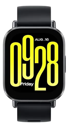 Reloj global activo Xiaomi Redmi Watch 5 con pulsera negra de Alexa