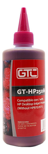 Tinta Alternativa Gtc Para Hp 250 250ml 