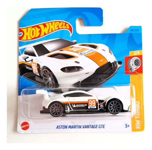 Hot Wheels Aston Martin Vantage Gte Gulf Hw Turbo Colección