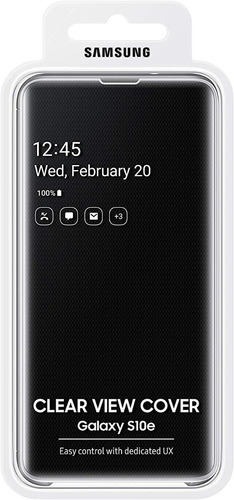 Funda Samsung Clear View Cover S10e