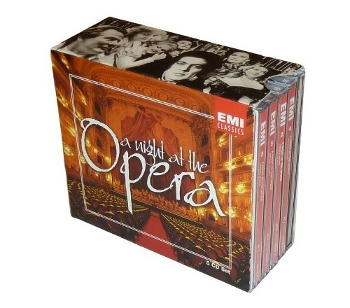 Set 5 Cds A Night At The Opera-emi Classics-importado, 1 Uso