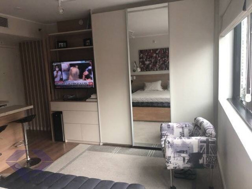 Imagem 4 de 4 de Flat Mobiliado Avenida Ibirapuera 30 Metros Suíte 01 Vaga 320.000,00 - 12017
