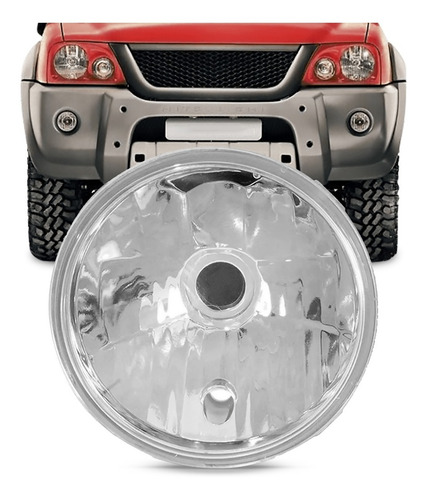 1 Bloco Farol Principal Grande Redondo L200 Pajero Sport Tr4