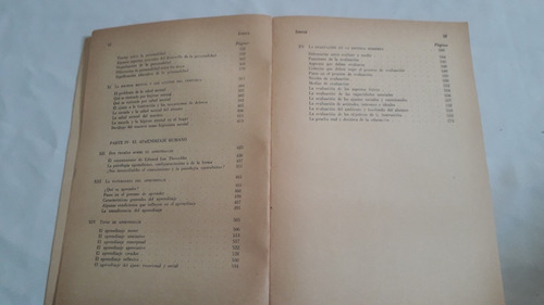 Libro Antiguo De Psicologia Educativa De Hidalgo Año 1978 (Usado)