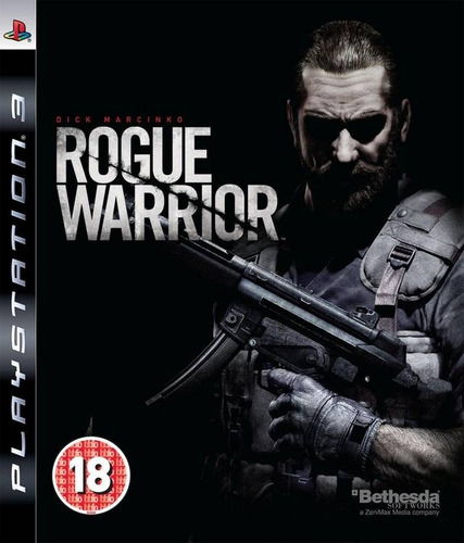 Juego multimedia físico original de Rogue Warrior Dick Marcinko para PS3