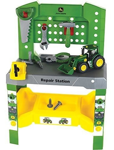 Estacion De Reparacion Kettler John Deere Verde Y Amarilla