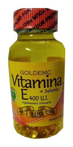 Vitamina E + Selenio 400iu X100 Cápsulas