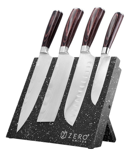 Bloque Magnetico Soporte De Cuchillos - Zero Knives Mármol