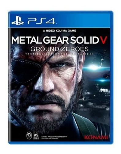 Metal Gear Solid V Ground Zeroes - Ps4