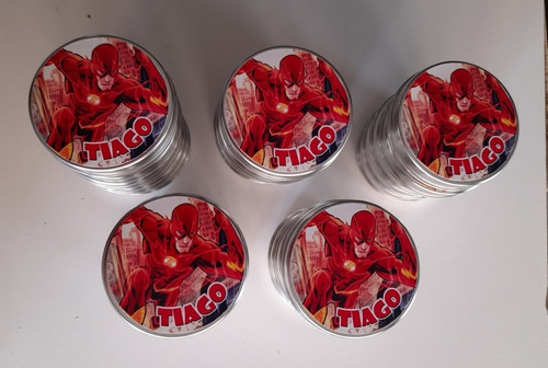 Imagen 1 de 10 de 30 Latitas Personalizadas C/sticker Superior 5.5 Cm X 1.5 Cm