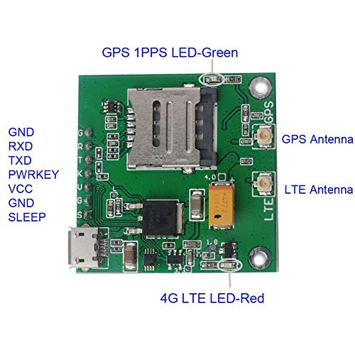 Sim7000a Junta Desarrollo Nb Iot Emtc 4g Gps Modulo Lte M1