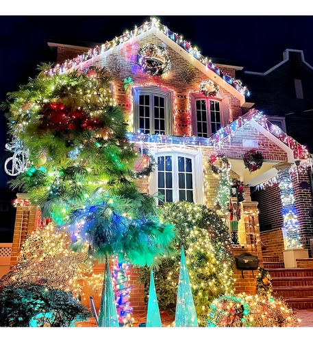 Cadena De Luces Led De 5 M De 8 Modos Para Decoración Navide