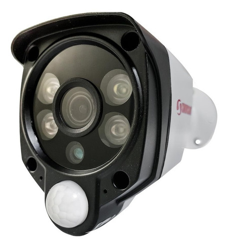 Imagen 1 de 3 de Cámara Ahd Exterior 2mp Seguridad Flash Led Sensor Pir