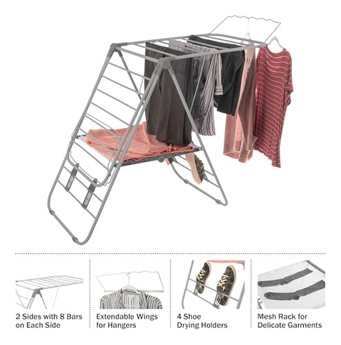 Perchero Portátil Para Secar Ropa De Uso Diario - Perchero D