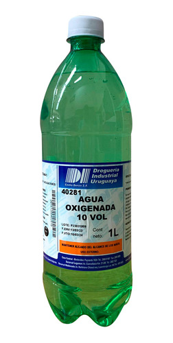 Agua Oxigenada 10 Vol 1l - Diu