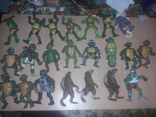 Lote Tortugas Ninjas Figuras 