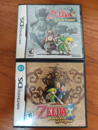 Zelda Phantom Hourglass Ds Y Zelda Spirit Tracks Ds Completo