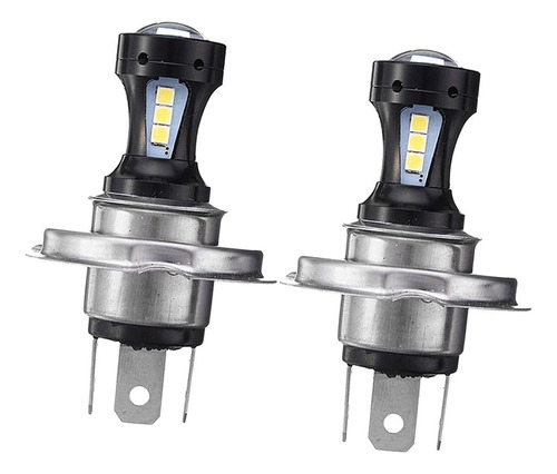 H4 Led Niebla Led Faro Bombilla 6000k Coche 2pcs