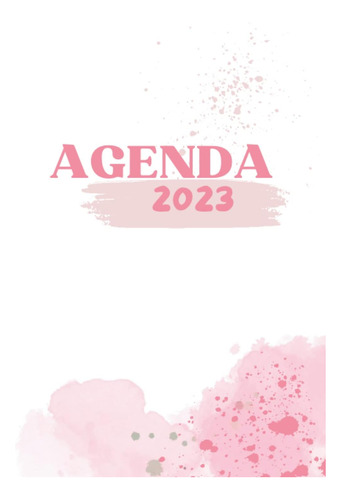 Libro: Agenda 2023: Mujer, Agenda Personal, Metas, Finanzas