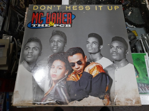 Lp Mc Baker And The Pbv Don'' Miss It Up I Acetato,long Play (Usado)