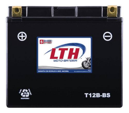 Batería Para Moto Lth, Motobateria Lth T12b-bs