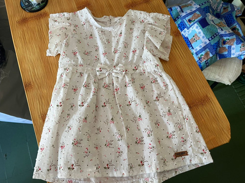 Vestido Floreado Niña Talle 1 Año