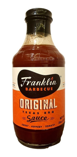 Salsa Bbq Franklin Original Texas 510g Importada
