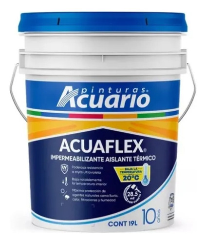 Impermeabilizante Aislante Térmico Acuario Acuaflex