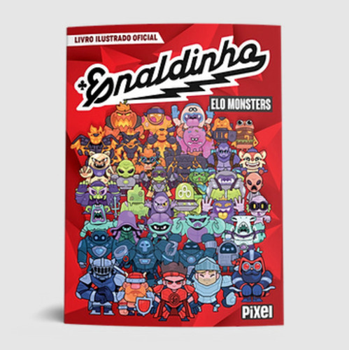 Coleção Elo Monsters Books Enaldinho - Starter Pack Com Álbum Ilustrado Oficial +3 Gogo S Sortidos +3 Minilivros Sortidos