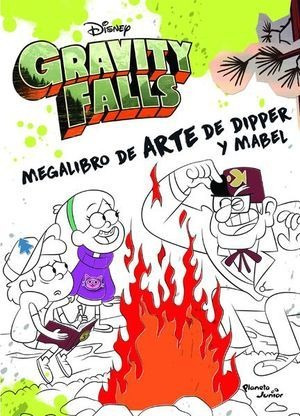 Libro Gravity Falls Megalibro De Arte De Dipper Y M Original
