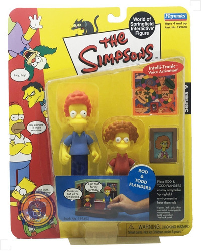 Playmates - Outlet - The Simpsons - Rod & Tod Flanders