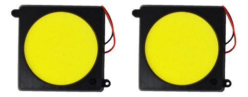 Plafon Cuadrado Para Interior Vehicular Alta Luminosidad Zuk