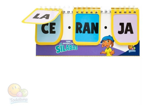 Imagem 5 de 7 de Flip-book - Combinações Divertidas: Sílabas (escolinha Todolivro) | Todolivro