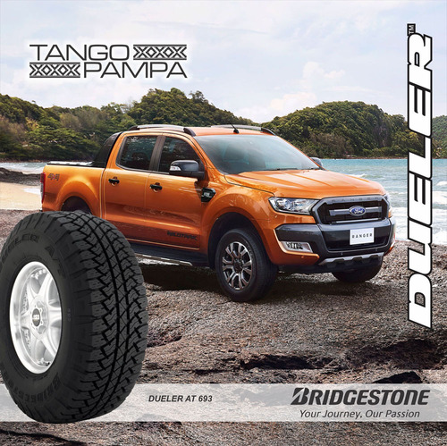 Neumático Bridgestone 255/70 R 16 Dueler At693 C/ Envío $0