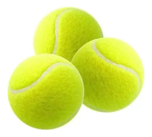 Bola De Tenis Kit C/3 Bolas De Tenis Para Treino Recreativa