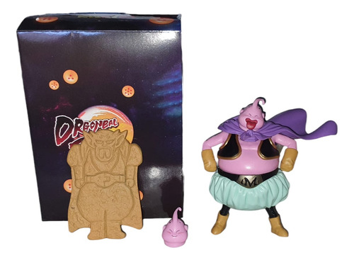 Figura Dragon Ball Z Majin Boo Con Cabeza Intercambiable  