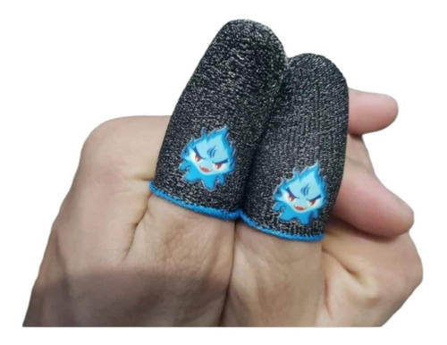 Guantes Dedal Dedos Gamer Controlador Juegos Flama A