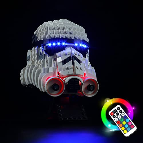 Kit De Iluminación Led Para Casco Lego Star Wars Stormtroope