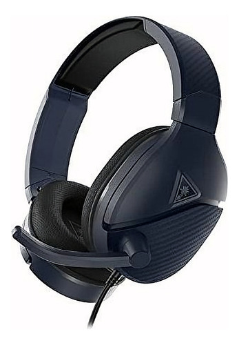 Auriculares Gaming Mic Plegable 3.5mm Jack Azul Oscuro