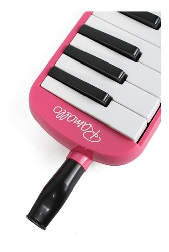 Imagen 3 de 6 de Flauta Melodica Con Funda 32 Notas A Piano Ramallo Rosa