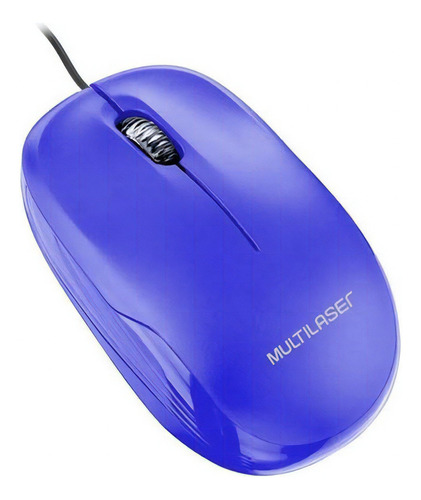 Mouse Box Óptico Usb Multilaser Mo293 Azul