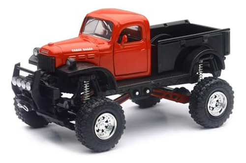 1946 Camioneta Pickup Dodge Power Wagon 4x4 Levantada Con Es