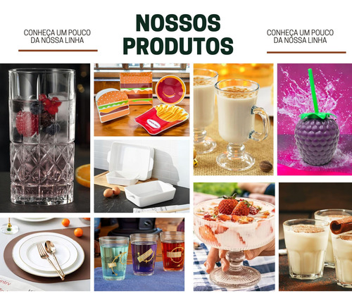 36 Copos 280ml Vidro Agua Suco Atacado Buffet Restaurante