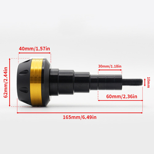 Protector De Caída For Motocicleta Cnc Drop Resistance Anti