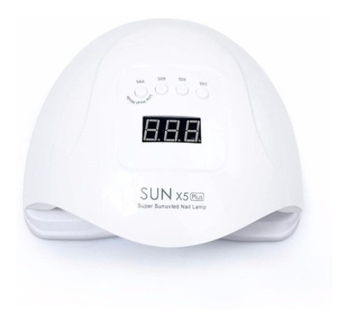 Cabina Uñas Led Uv Sun 5x Plus 80w Display 