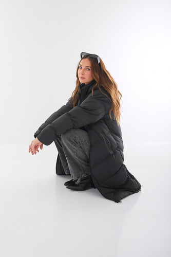 Camperon Mujer Puffer Impermeable Termico I Am