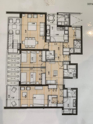 Arriendo Departamento Lo Barnechea 4d + 4b + Terraza 108 Mt2