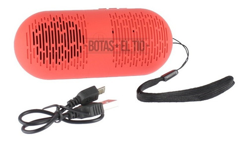 Bocina Capsula Bluetooth Portatil Recargable Usb Buen Sonido