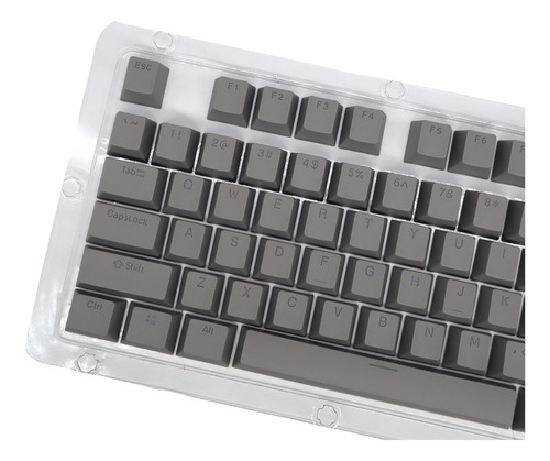 104 Teclas De Moldeo Por Inyección Bicolor Pbt Keycap Set Gy