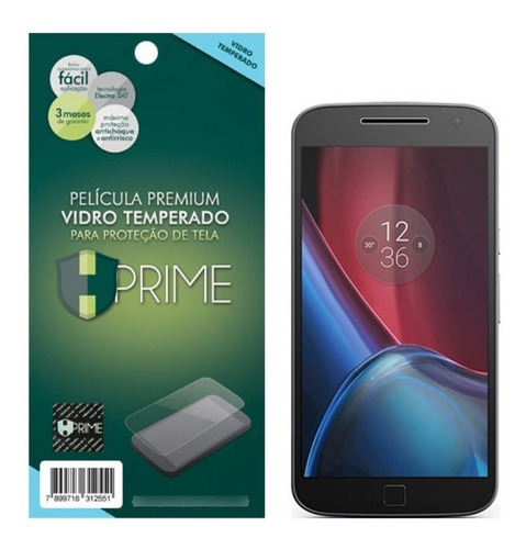 Película Premium Hprime Vidro Temperado Moto G4 Plus